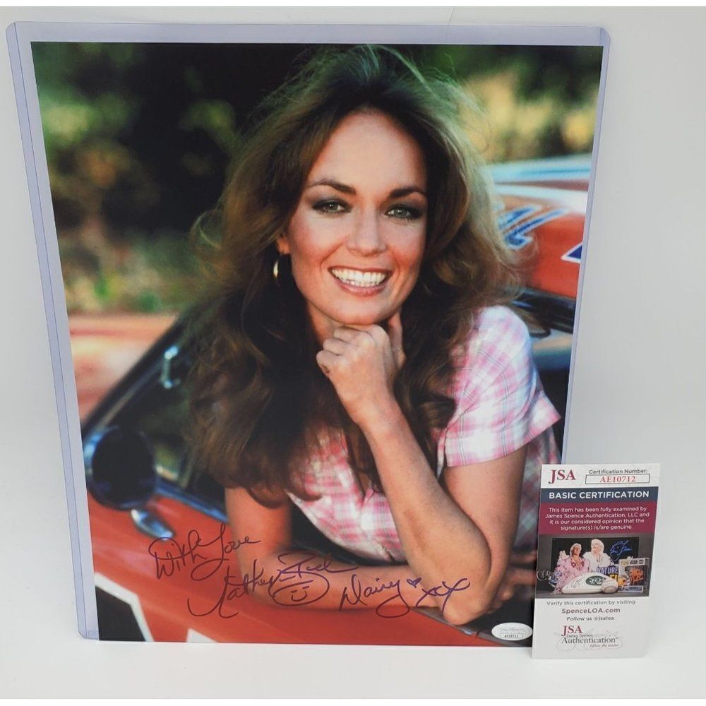 Catherine Bach Signed Photo Daisy Duke Of Dukes Of Hazzard JSA COA 11X14